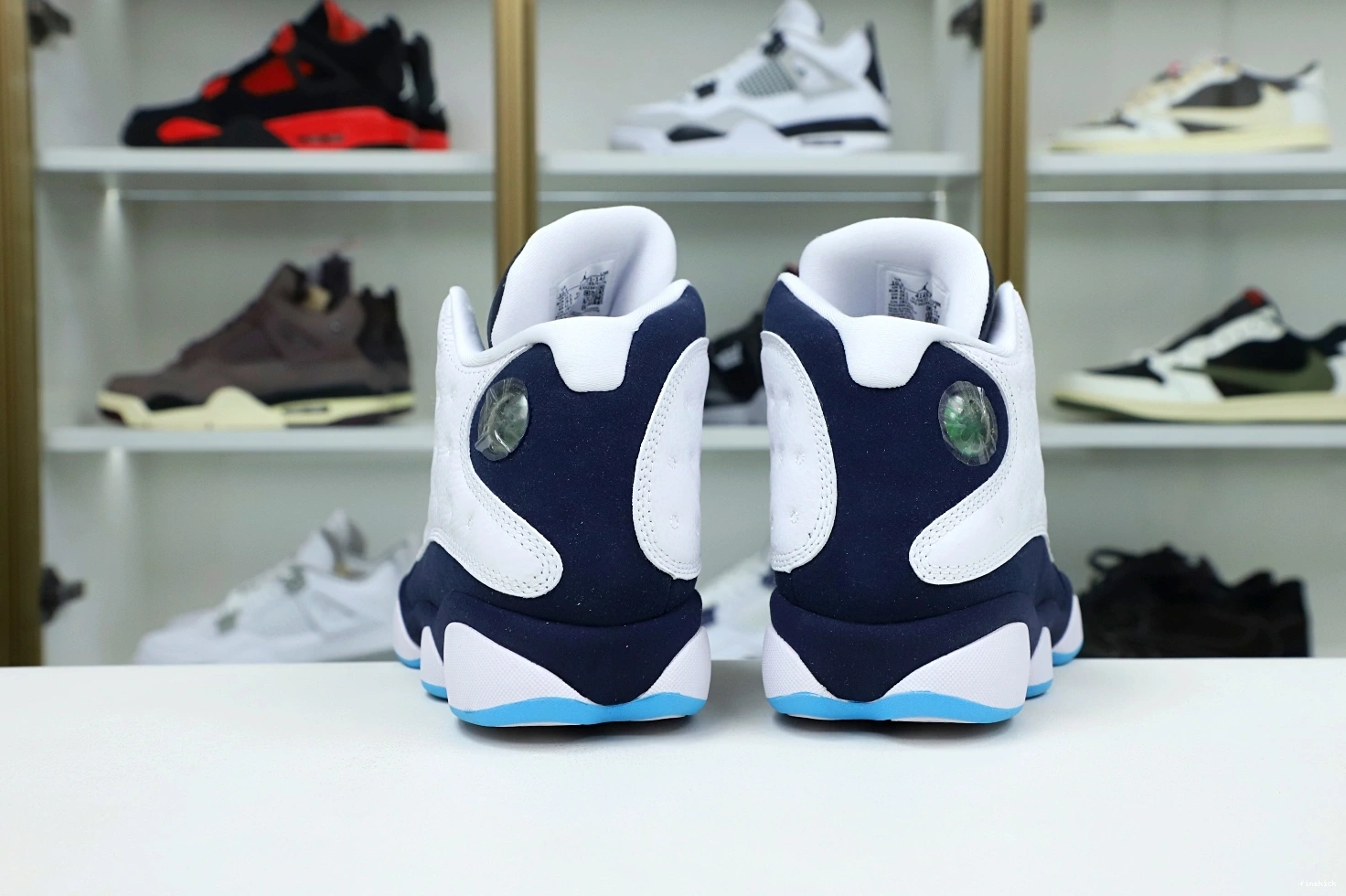 OBSIDIAN 13 POWDER BLUE WHITE RETRO 414571-144 JORDAN AIR 1021
